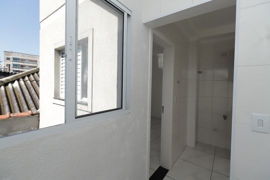 Área de Serviço de apartamento à venda com 1 quarto, 37m² em Vila Antonina, São Paulo
