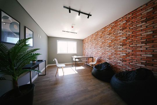 Área comum de kitnet/studio para alugar com 1 quarto, 17m² em Vila Granada, São Paulo
