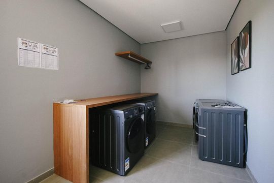 Área comum de kitnet/studio para alugar com 1 quarto, 17m² em Vila Granada, São Paulo
