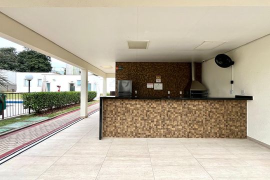 Área comum - Churrasqueira de apartamento à venda com 2 quartos, 43m² em Vila São Bernardo, Campinas