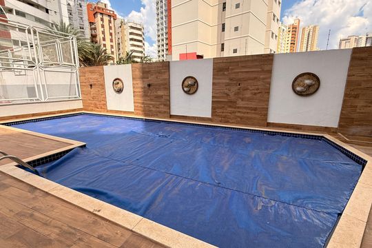 Área comum - Piscina de apartamento à venda com 4 quartos, 160m² em Nova Suiça, Goiânia