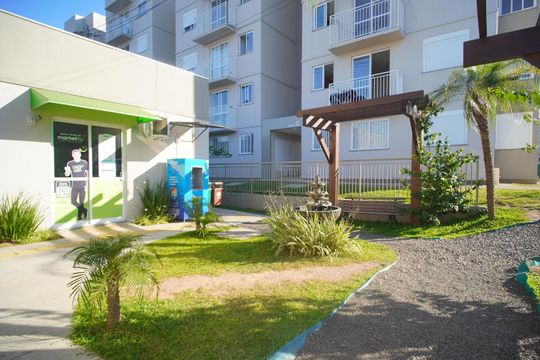 Área comum de apartamento para alugar com 2 quartos, 60m² em Santo Afonso, Novo Hamburgo