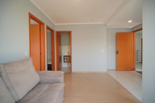 sala de apartamento para alugar com 2 quartos, 60m² em Santo Afonso, Novo Hamburgo