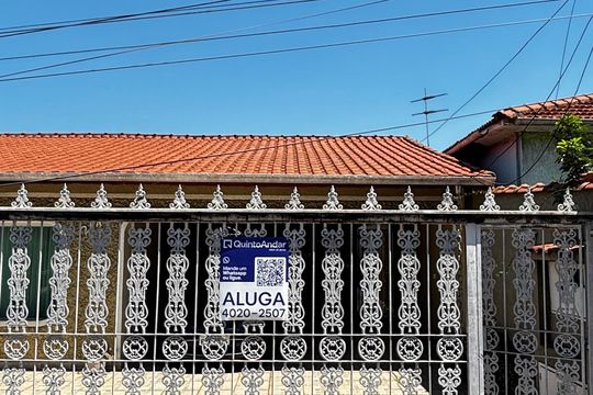 Fachada de casa para alugar com 2 quartos, 70m² em Vila Alto de Santo Andre, Santo André