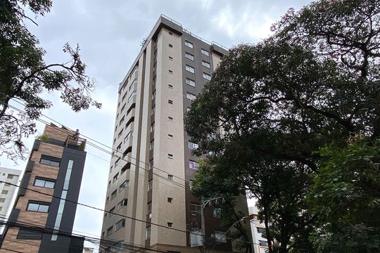 Fachada de apartamento à venda com 3 quartos, 98m² em São Pedro, Belo Horizonte