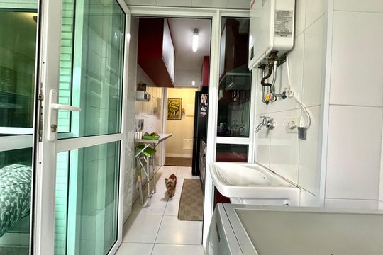 Área de Serviço de apartamento à venda com 2 quartos, 56m² em Vila da Saúde, São Paulo