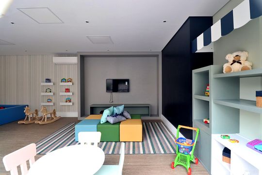 Brinquedoteca de apartamento à venda com 2 quartos, 63m² em Vila Gilda, Santo André