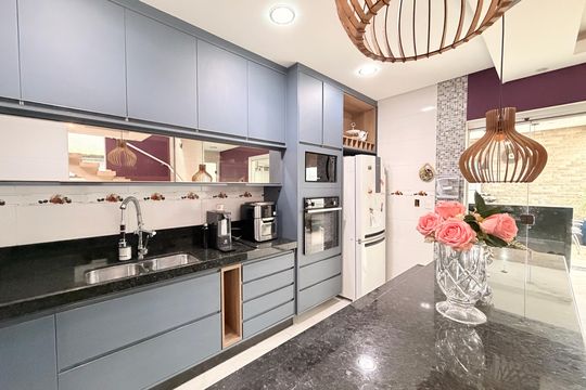 Cozinha de casa à venda com 3 quartos, 202m² em Jardim Marambaia Ii, Jundiaí