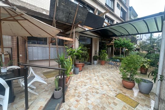 Área comum de apartamento para alugar com 1 quarto, 30m² em Itararé, São Vicente