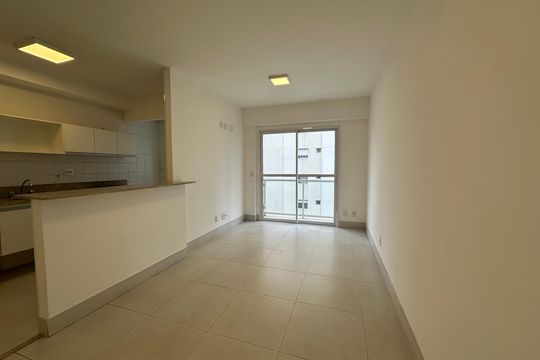 Sala de apartamento para alugar com 1 quarto, 54m² em Alphaville Industrial, Barueri