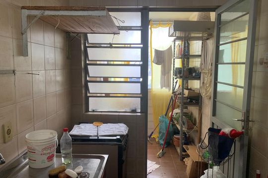 Cozinha de apartamento para alugar com 1 quarto, 44m² em Rt A, Novo Hamburgo