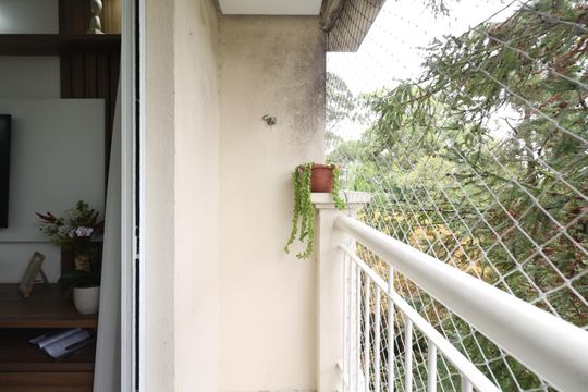 Varanda de apartamento à venda com 3 quartos, 64m² em Centro, Diadema