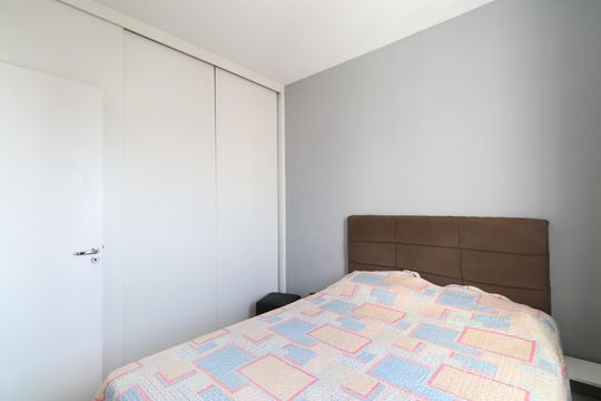 Quarto de apartamento à venda com 1 quarto, 38m² em Barra Funda, São Paulo