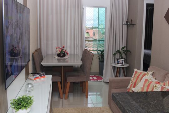Sala de apartamento à venda com 2 quartos, 54m² em Vila Raquel, São Paulo