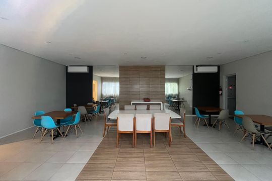 Área comum - Salão de festas de apartamento para alugar com 2 quartos, 35m² em Lapa, São Paulo