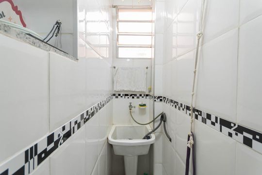 Área de Serviço de apartamento à venda com 3 quartos, 63m² em Rio Comprido, Rio de Janeiro