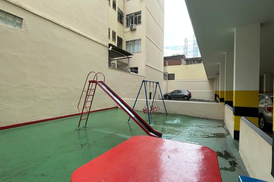 Área comum de apartamento à venda com 3 quartos, 63m² em Rio Comprido, Rio de Janeiro