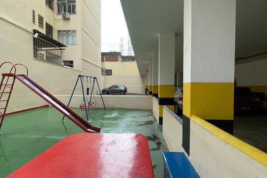 Área comum de apartamento à venda com 3 quartos, 63m² em Rio Comprido, Rio de Janeiro