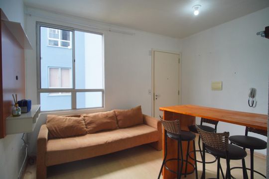 sala de apartamento para alugar com 2 quartos, 64m² em Roselândia, Novo Hamburgo