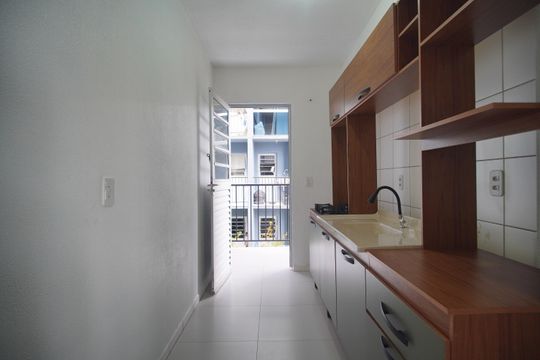 Cozinha de apartamento para alugar com 2 quartos, 64m² em Roselândia, Novo Hamburgo