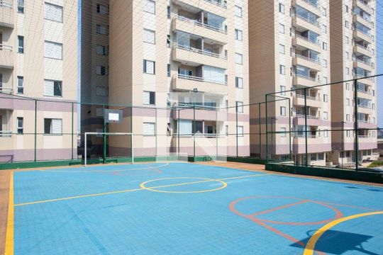 Área comum - Quadra de apartamento à venda com 2 quartos, 56m² em Conjunto Residencial Pombeva, São Bernardo do Campo