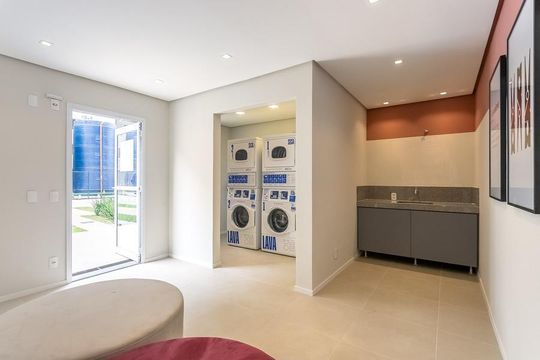 Área externa de apartamento à venda com 2 quartos, 31m² em Parque Pan Americano, São Paulo