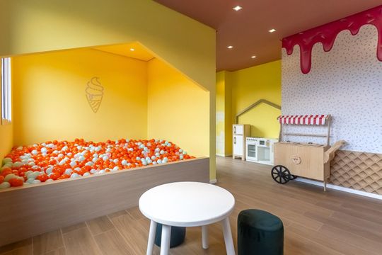 Área externa de apartamento à venda com 2 quartos, 31m² em Parque Pan Americano, São Paulo
