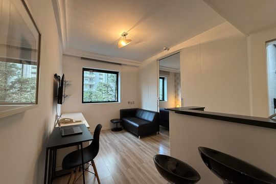Apartamento para alugar com 1 quarto, 40m² em Higienópolis, São Paulo
