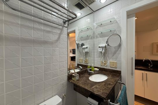 Apartamento para alugar com 1 quarto, 40m² em Higienópolis, São Paulo