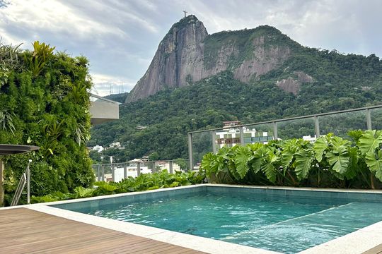 Área comum de apartamento à venda com 3 quartos, 155m² em Botafogo, Rio de Janeiro