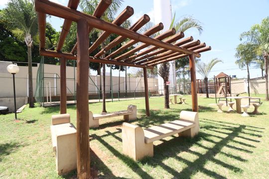 Área comum de apartamento para alugar com 2 quartos, 45m² em Jaraguá, Uberlândia
