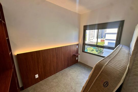 Quarto de kitnet/studio para alugar com 1 quarto, 31m² em Campo Belo, São Paulo