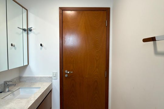 Quarto 2 - Suíte Banheiro de apartamento para alugar com 4 quartos, 185m² em Vila Caminho do Mar, São Bernardo do Campo
