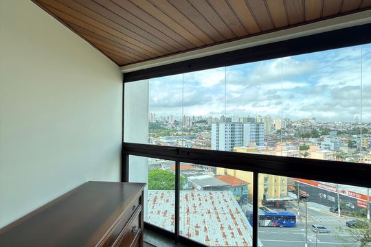 Quarto 1 - Suíte Sacada de apartamento para alugar com 4 quartos, 185m² em Vila Caminho do Mar, São Bernardo do Campo