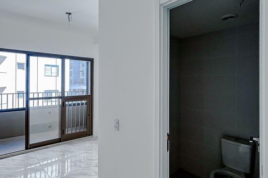 Cozinha de kitnet/studio à venda com 1 quarto, 24m² em Tatuapé, São Paulo