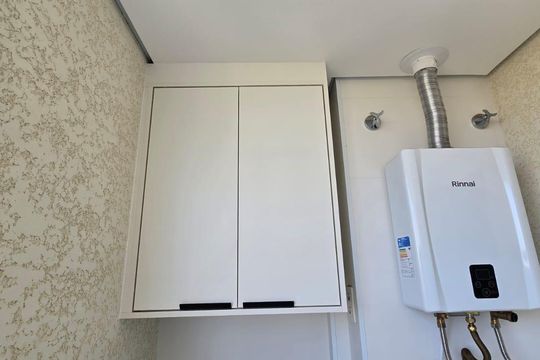 Varanda da Sala e Area de Serviço  de apartamento para alugar com 2 quartos, 45m² em Vila Galvão, Guarulhos