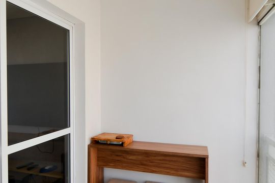 Varanda da Sala de apartamento para alugar com 2 quartos, 58m² em Jardim Flor da Montanha, Guarulhos