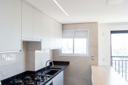 Cozinha de apartamento para alugar com 2 quartos, 51m² em Centro, Diadema