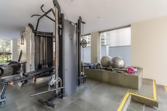 Área comum - Academia de apartamento para alugar com 3 quartos, 95m² em Itaim Bibi, São Paulo