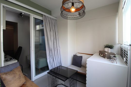 Varanda de apartamento à venda com 1 quarto, 67m² em Moema, São Paulo