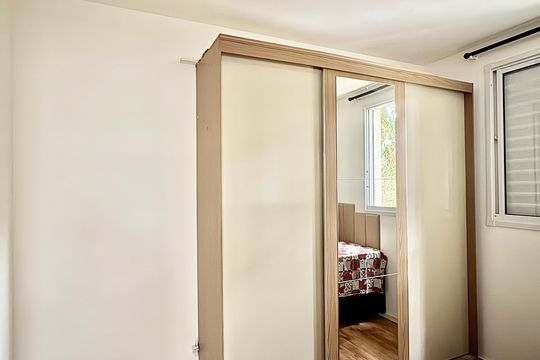 Quarto 1 de apartamento para alugar com 2 quartos, 42m² em Jardim Iris, São Paulo