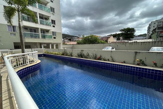 Área comum - Piscina de apartamento para alugar com 2 quartos, 62m² em Praça Seca, Rio de Janeiro