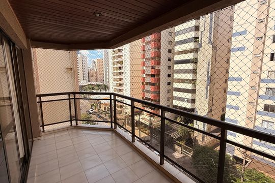 sacada de apartamento à venda com 3 quartos, 138m² em Setor Bueno, Goiânia