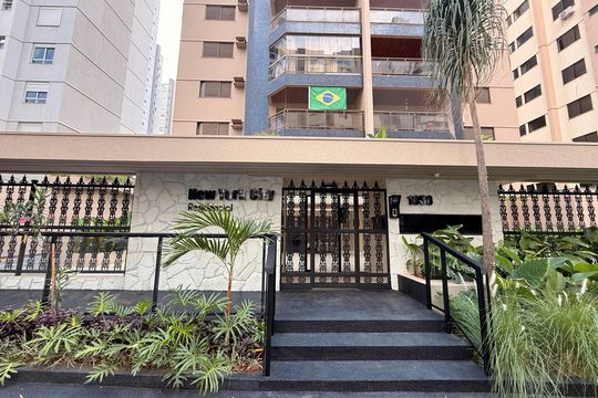 Fachada do Prédio de apartamento à venda com 3 quartos, 138m² em Setor Bueno, Goiânia