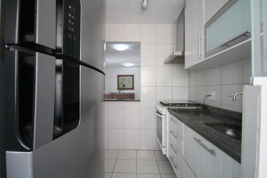 Cozinha de apartamento à venda com 3 quartos, 64m² em Morumbi, São Paulo