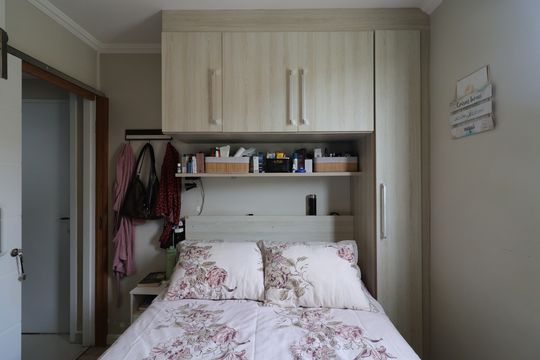 Suíte de apartamento à venda com 2 quartos, 69m² em Jardim Prudência, São Paulo