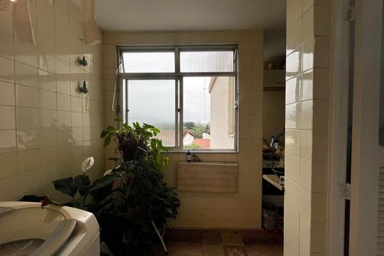 Área de Serviço de apartamento para alugar com 4 quartos, 96m² em Jacarepaguá, Rio de Janeiro
