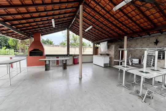 Área comum - Churrasqueira de apartamento para alugar com 4 quartos, 96m² em Jacarepaguá, Rio de Janeiro