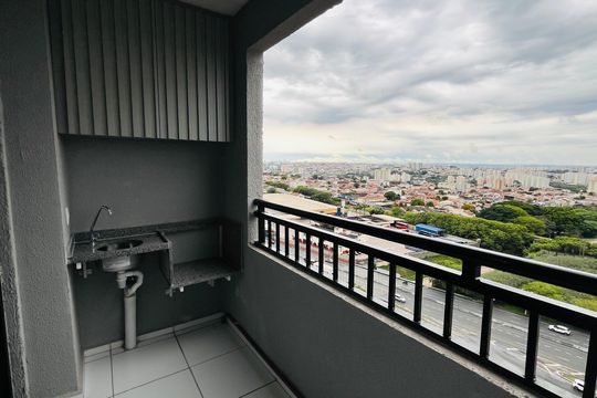 Varanda de apartamento para alugar com 3 quartos, 64m² em Botafogo, Campinas