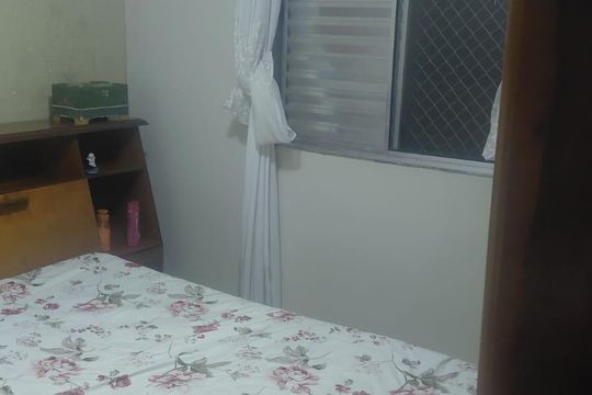 Quarto de apartamento à venda com 2 quartos, 48m² em Baeta Neves, São Bernardo do Campo